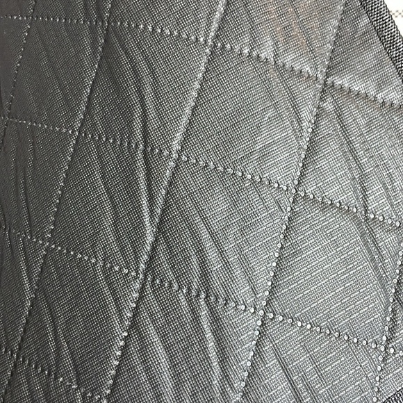 NWT Maurices Stadium Blanket L59.5 W49 Black/Brown Water Proof Backing - Picture 10 of 12